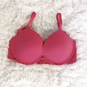𝜗𝜚victoria’s secret smooth & lace push up bra𝜗𝜚